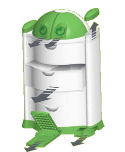 eco-bin showing features