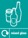 mixed glass logo
